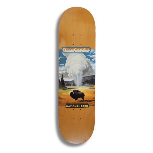 Yellowstone National Park Souvenir Skateboard