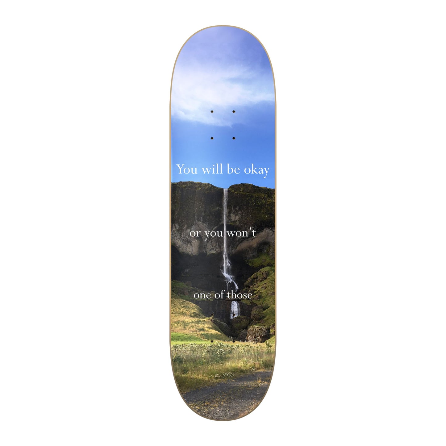 Disappointing Affirmations x The Skate Outdoors 3 Deck Collection