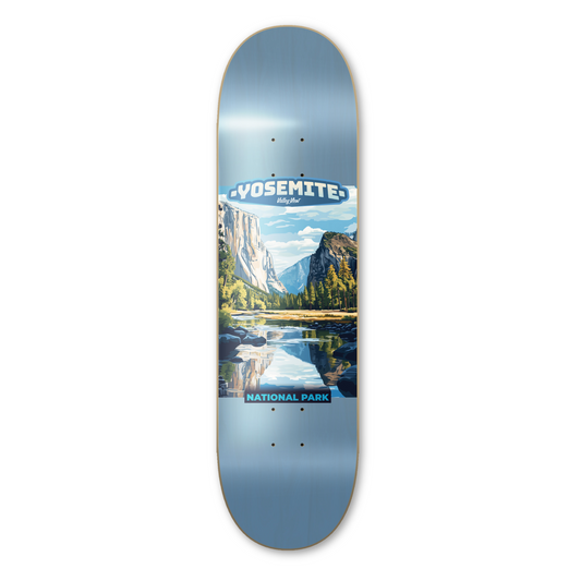 Yosemite Icons - Valley View Skateboard Deck 8.25"