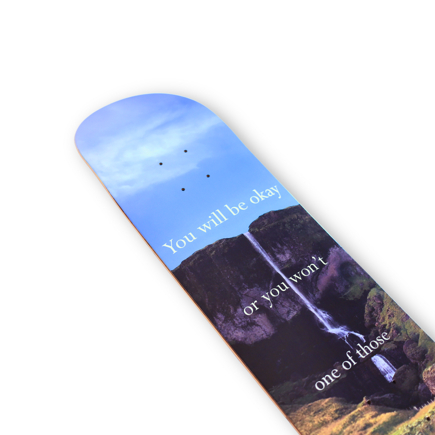 Disappointing Affirmations x The Skate Outdoors 3 Deck Collection